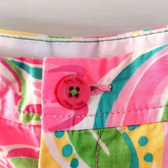 Lilly Pulitzer NWT The Buttercup Short Floral Scalloped 00 - Picture 7 of 11